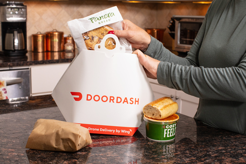 DoorDash Drone delivery