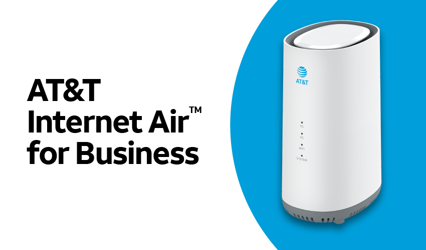 at&t internet air for business