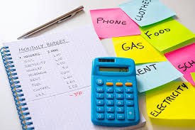 expenses phone gas, food, rent, electricity, internet