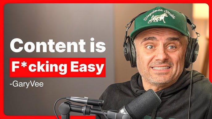 gay vee quote "content is f*cking easy"