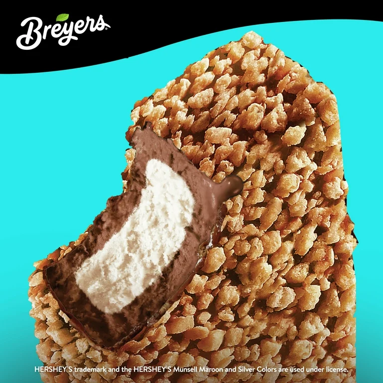 Breyers ice cream bar smores