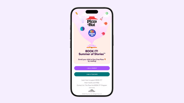 pizza hut book it app program